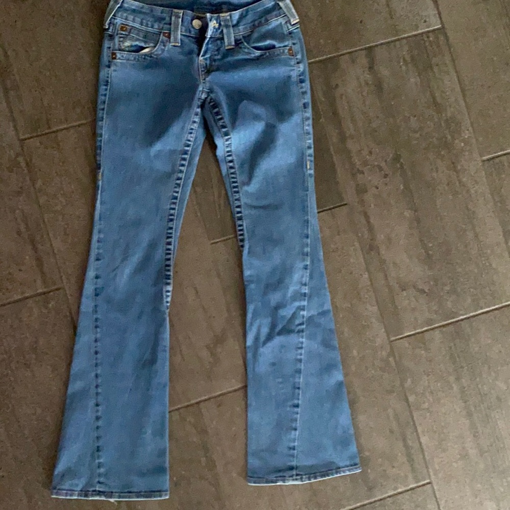 Womens Joey low rise true religion Jean